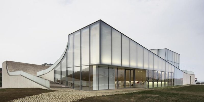 Kapilux-julkisivulasit Cite de l’Ocean -museossa Ranskassa. Kuva: Fernando Guerra.